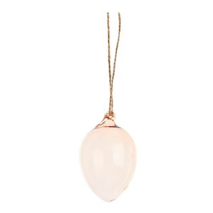 Lene Bjerre Florine hängande äggdekoration 7 cm rosa