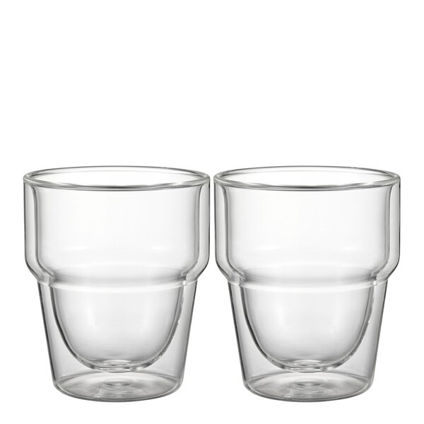Dorre Kaffemugg 32 cl 2-pack dubbelväggad Klar