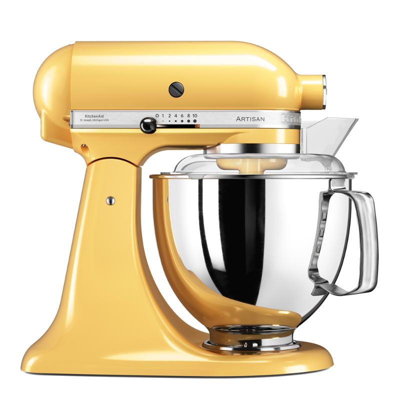 KitchenAid Artisan Köksmaskin 4,8 + 3 L Gul