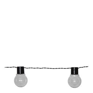 Star Trading Partaj Solar solcell ljusslinga 481-06 180 cm svart