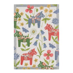 Ekelund Blomsterhäst handduk 35x50 cm