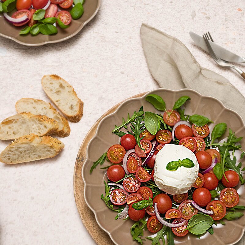 Stiernholm Lotus tallrik 27 cm sand