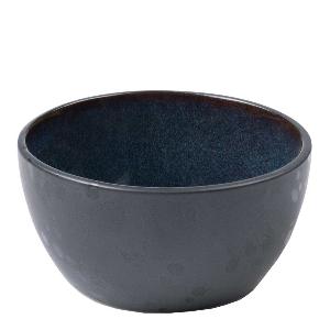 Bitz Skål Stengods 10 cm Svart/Mörkblå