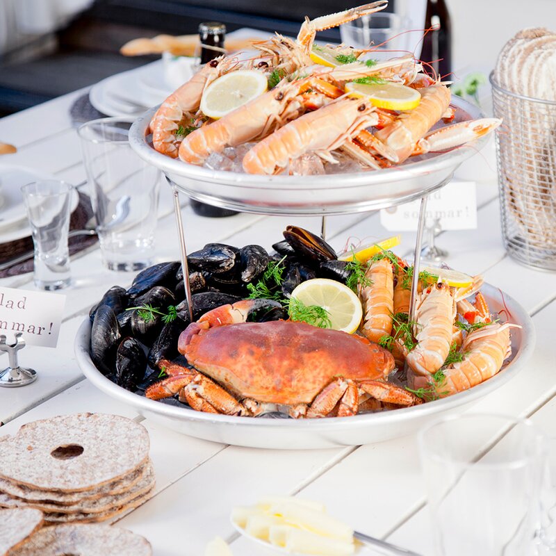 Exxent Ställning till skaldjursfat H18,5 cm