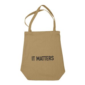 The Organic Company Tygväska 50x35 cm khaki