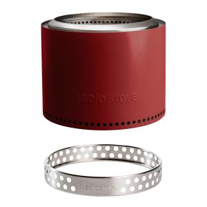 Solo Stove Bonfire + stand 2.0 rökfri eldstad 49,5x44,5 cm mulberry