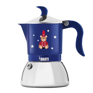 Bialetti Fiammetta espressokokare 4-koppar 15 cl blå