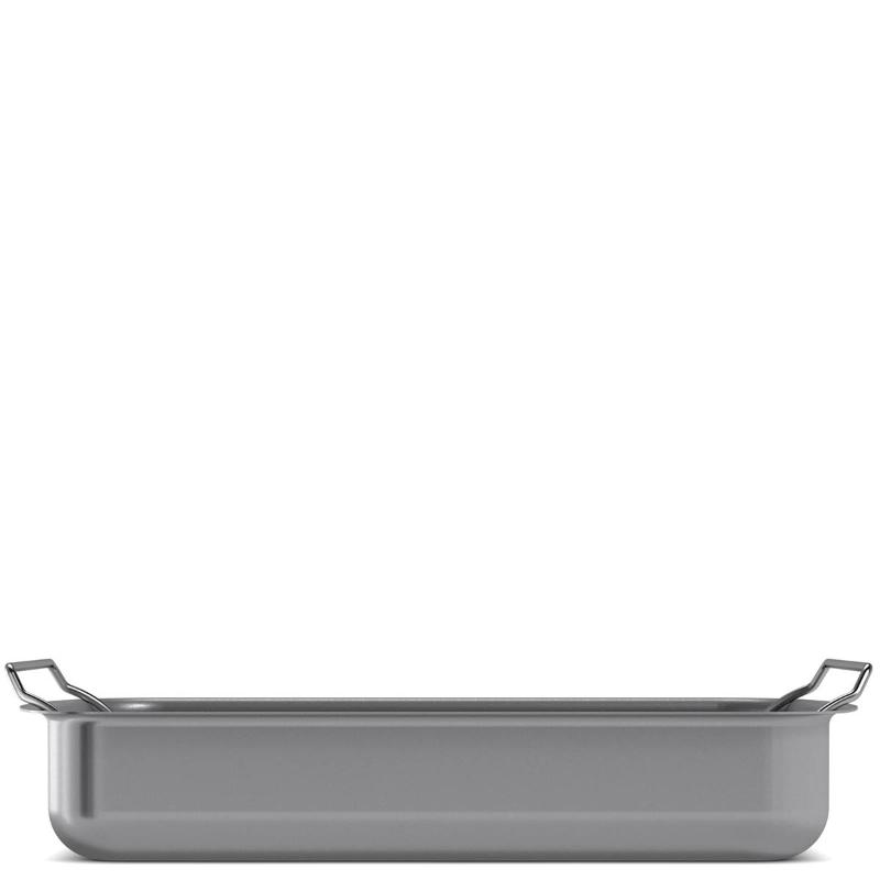 Eva Trio Professional Långpanna med galler 30x22 cm Grå