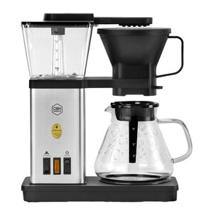 OBH Nordica Rosa Bandet Blooming kaffebryggare 1,25?L silver/bröstmönster