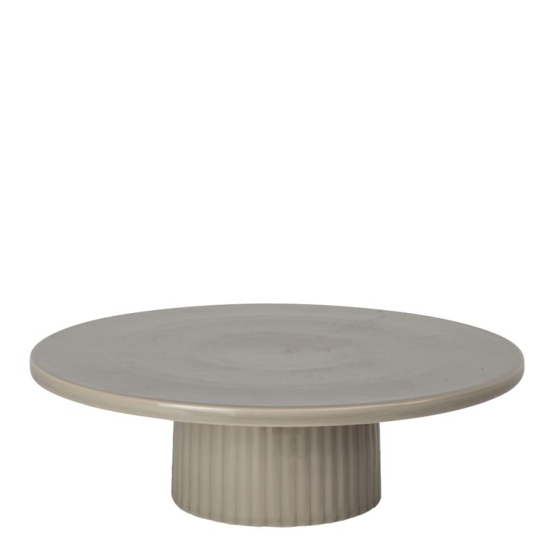 Sagaform Flora Tårtfat 25,5 cm Beige