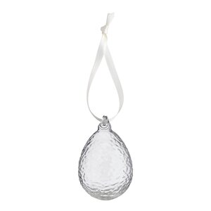 Cooee Gry hängande påskägg 7,5 cm 2-pack klar