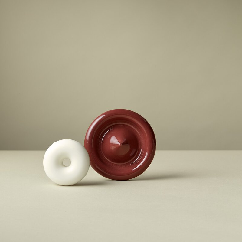 Kinfill Tvålfat 10 cm ruby red