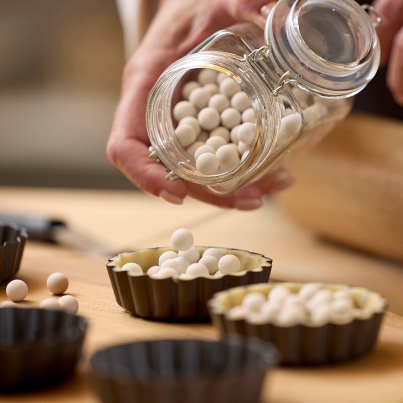 Blomsterbergs Bakkulor 600 g keramik vit