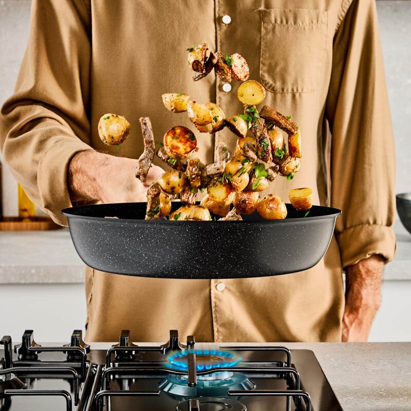 Tefal Exceptional Ceramic stekpanna 28 cm svart