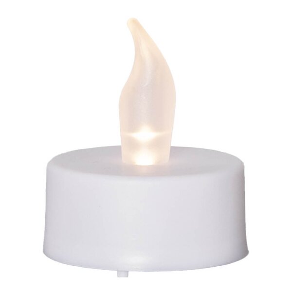 Star Trading Paulo LED värmeljus med timer 2-pack vit