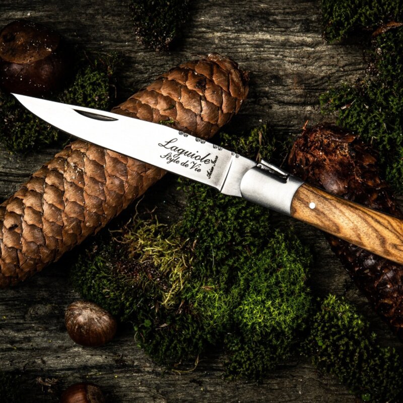 Laguiole Style de Vie Fickkniv med korkskruv Olive