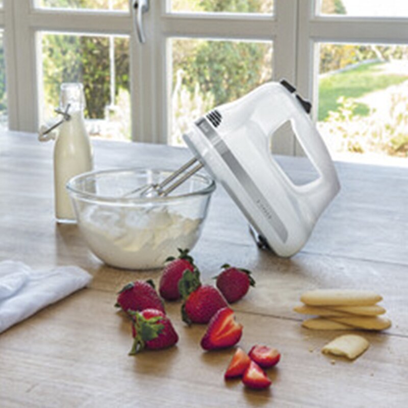KitchenAid elvisp med 5 hastigheter 5KHM5110 vit