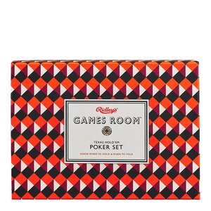 Games Room Pokerset med kortlek och markers
