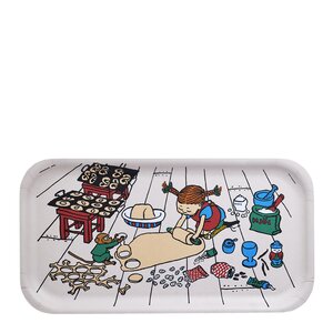 Muurla Pippi bricka 43x22cm bakning