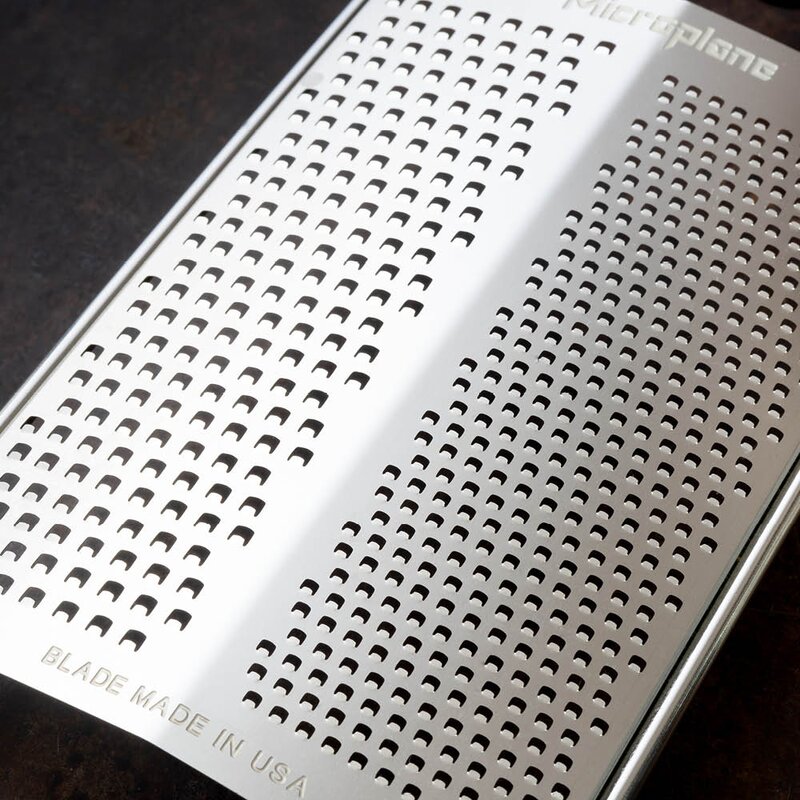 Microplane Gourmetrivjärn Dubbel Fin/Grov Rostfri 