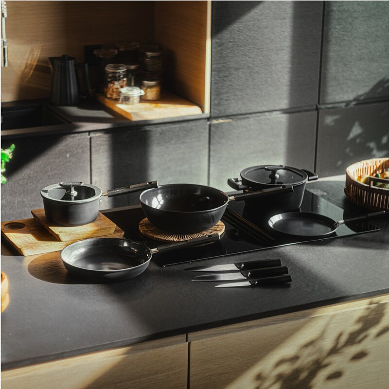 Fiskars Hard Face kastrull 1,8 L med lock