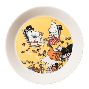 MoominArabia Mumin assiett 19 cm Familjemys 80 år