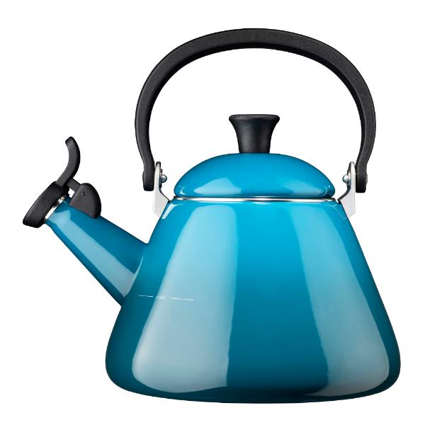 Le Creuset Kone Vattenkittel med vissla 1,6 L deep teal