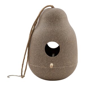 Point Virgule Fågelhus 25 cm natur