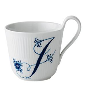 Royal Copenhagen Blue Fluted Pl Alphabet Mugg 33 cl J