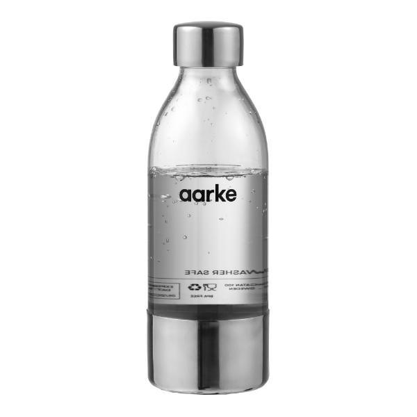 PET-flaska 450 ml Polerat stål