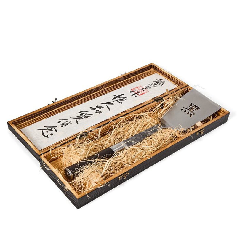 Satake Kuro BBQ-stekspade 42 cm brun/rostfri