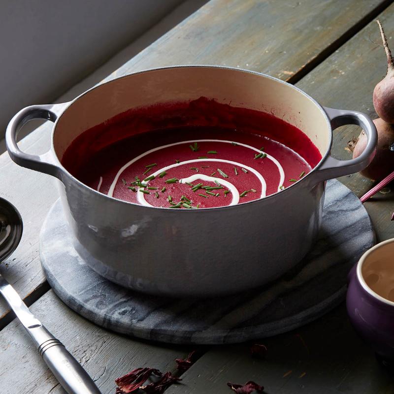 Le Creuset Gjutjärnsgryta rund 4,2L flint