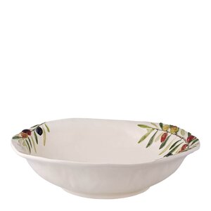 Bordallo Pinheiro Olival serveringsskål 33,5 cm 3 L oliv vit