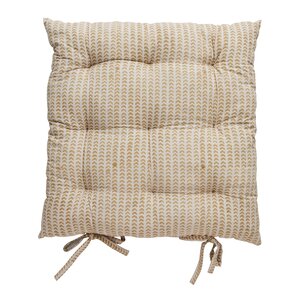 Lene Bjerre Ivenne sittdyna 45x45 cm ockra