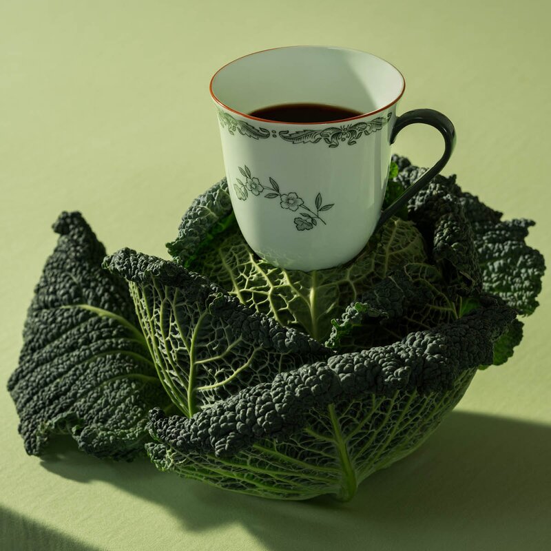 Rörstrand Ostindia mugg 30 cl grön