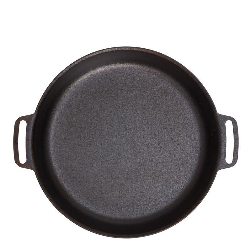 Anders Petter Ugnsform i kolstål 28 cm Svart