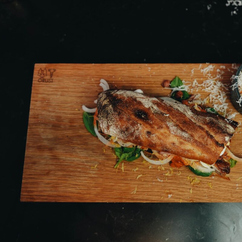 Vargen & Thor Vargavinter skärbräda 41x21 cm ek