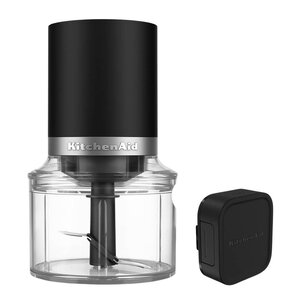 KitchenAid Go Cordless minihackare 0,83 L uppladdningsbar Black matte