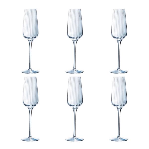 Chef & Sommelier Symetrie Champagneglas 21 cl 6-pack