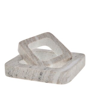 Lene Bjerre Elina grytunderlägg 15x15 cm mörk sand