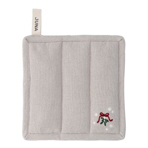 Juna Christmas Fable grytlapp 22x22 cm sand