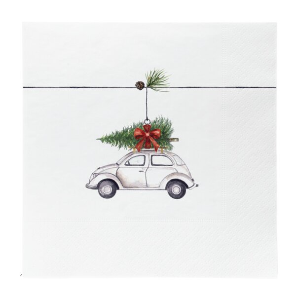 Sögne Home Servett 33x33 cm 20-pack Christmas driving home