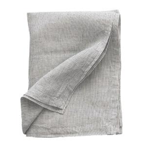 Tell Me More Linneduk 145x270 cm pinstripe linen