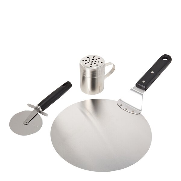Satake Pizzaset 3 delar svart/rostfri