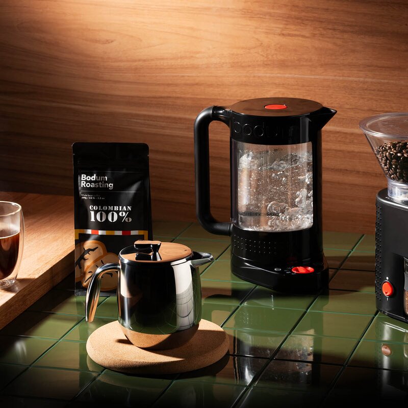 Bodum Columbia Kaffepress Dubbelväggad 4 koppar 0,5 L Matt Krom