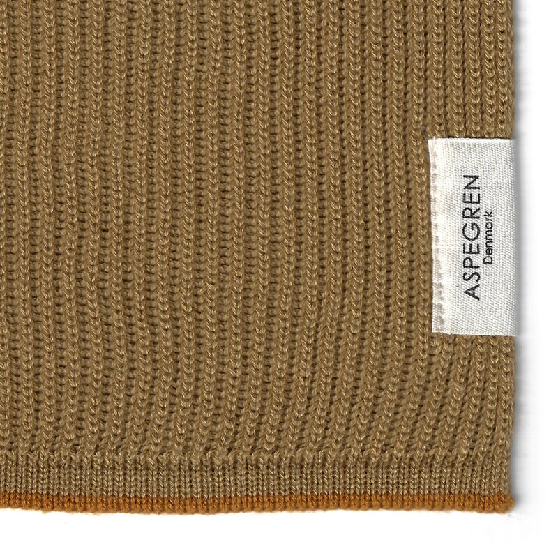 Aspegren Ripple disktrasa stickad 26x26 cm honey