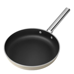SMEG stekpanna 28 cm keramisk creme
