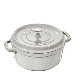 Staub La Cocotte gryta 6,7 L rund White Truffle