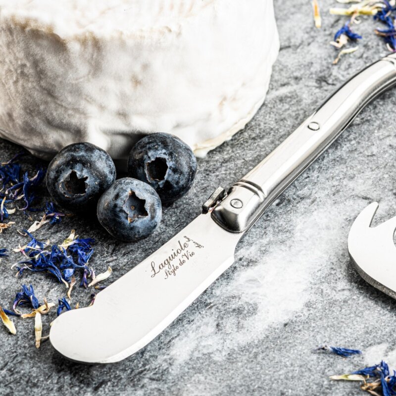 Laguiole Style de Vie Ostknivar 3 delar Rostfritt stål