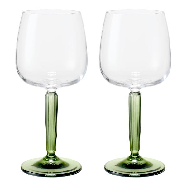 Hammershøi Vitvinsglas 35 cl 2-pack Grön